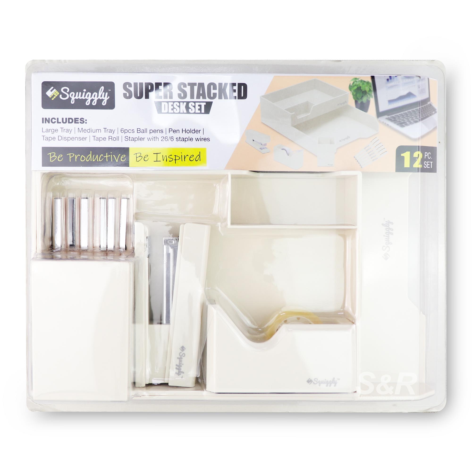 Squiggly Super Stacked Desk SDS-02